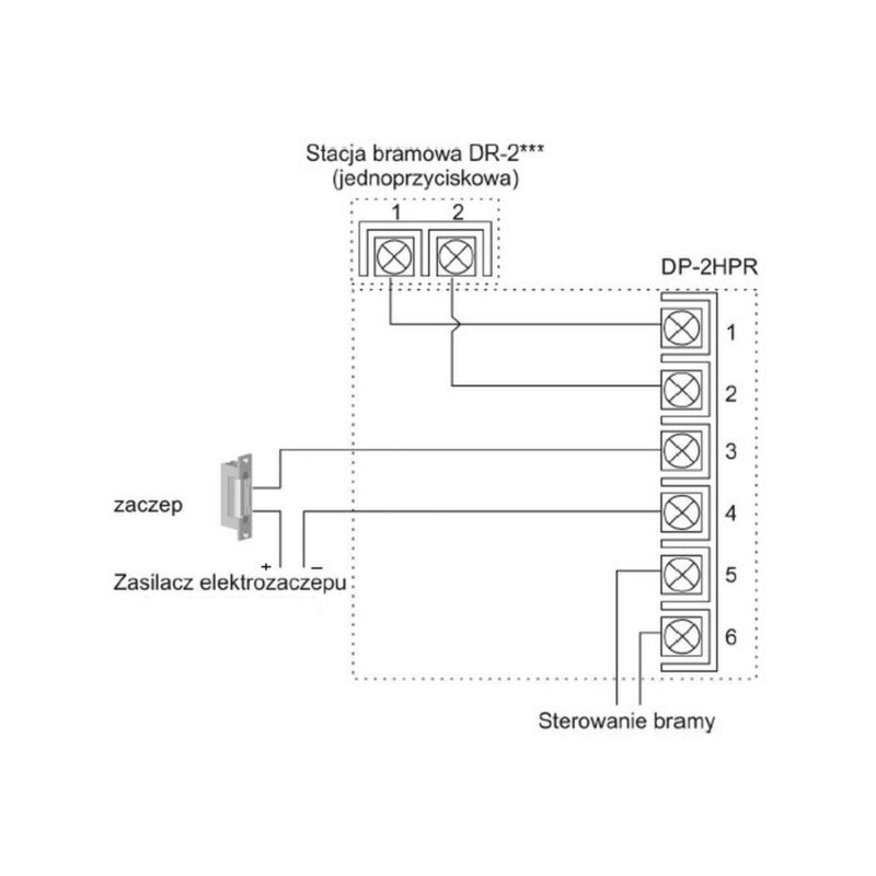 DOMOFON COMMAX DP-2HPR/DR-2GN
