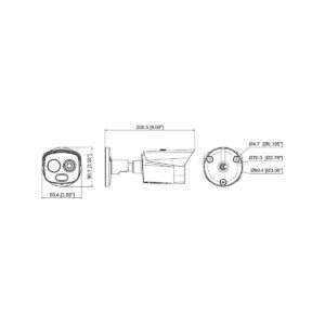 KAMERA TERMOWIZYJNA DAHUA TPC-BF1241-B7F8-WIFI-S2