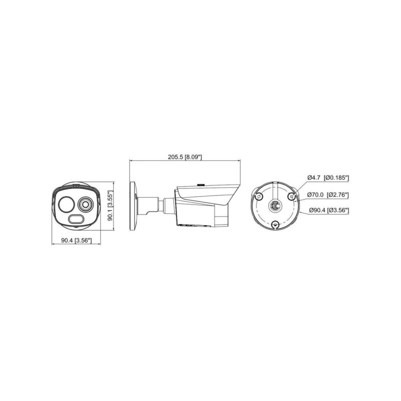 KAMERA TERMOWIZYJNA DAHUA TPC-BF1241-B7F8-WIFI-S2