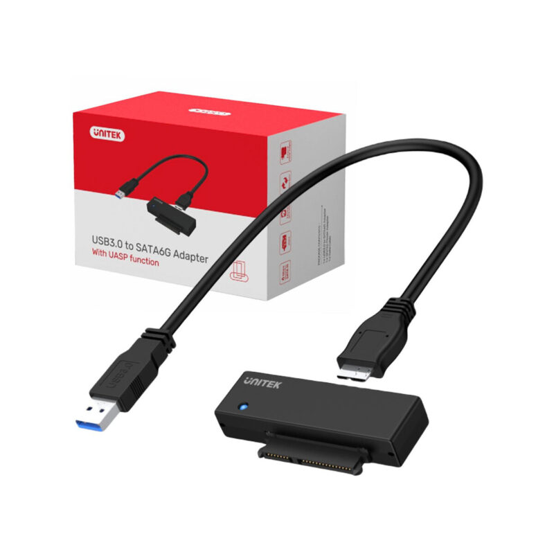 Mostek USB Unitek USB 3.0 - SATA III 2,5"/3,5"