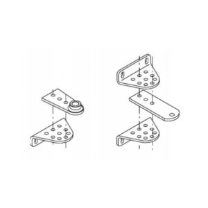 Uchwyt Beninca B.SR (1szt.) do siłowników BILL i BOB