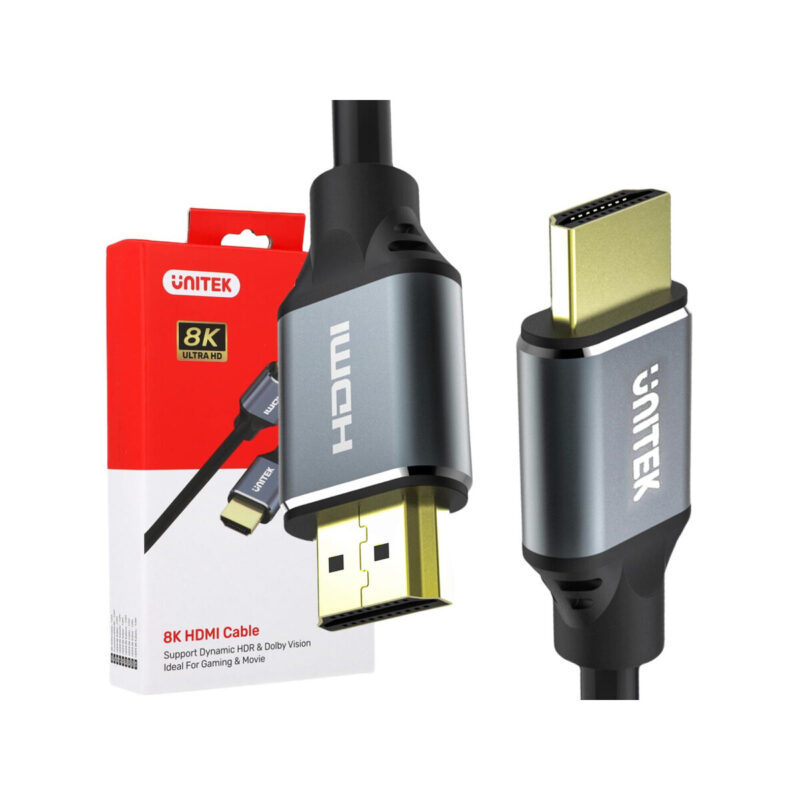 Kabel HDMI Unitek C137W 2.1 8K, UHD, 1,5m