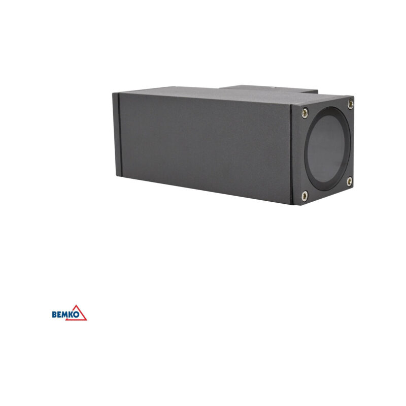 Oprawa elewacyjna VALIT 8W 3000K 640LM IP65 151X50X151MM kwadratowa grafit