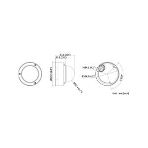 KAMERA IP HIKVISION DS-2CD3163G2-ISU(2.8mm)(B)