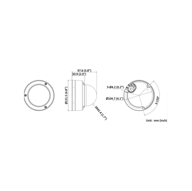 KAMERA IP HIKVISION DS-2CD3163G2-ISU(2.8mm)(B)