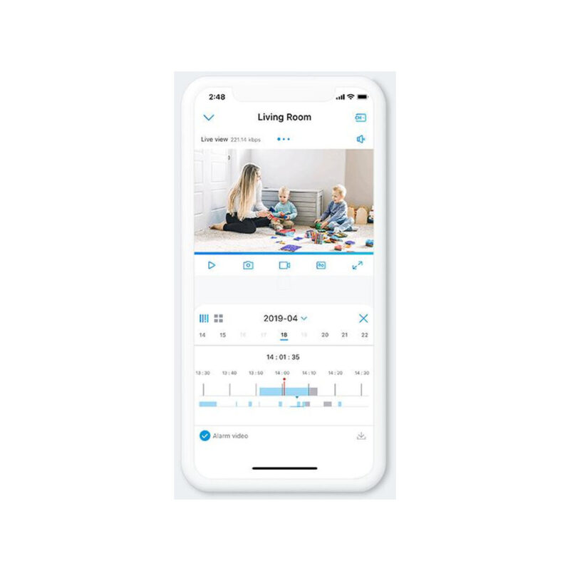 Kamera IP Reolink E340 wewnętrzna obrotowa 8MPx WiFi biała