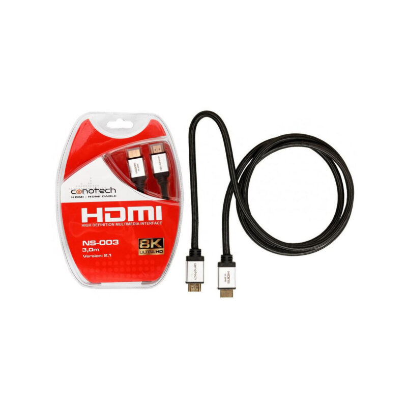 Kabel Hdmi Conotech NS-003 8K ver. 2.1 - 3m