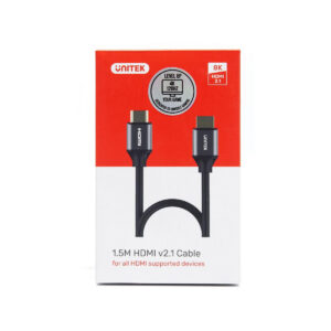 Kabel HDMI Unitek C137W 2.1 8K, UHD, 1,5m