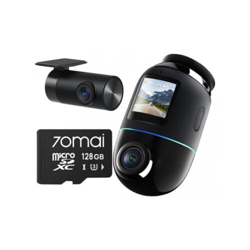 Zestaw 70mai X800 4K Czarna + karta 70mai SD 128GB