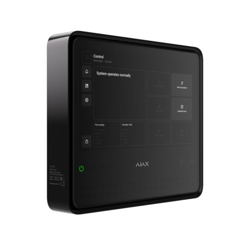 Ajax EN54 Fire Hub Jeweller - black