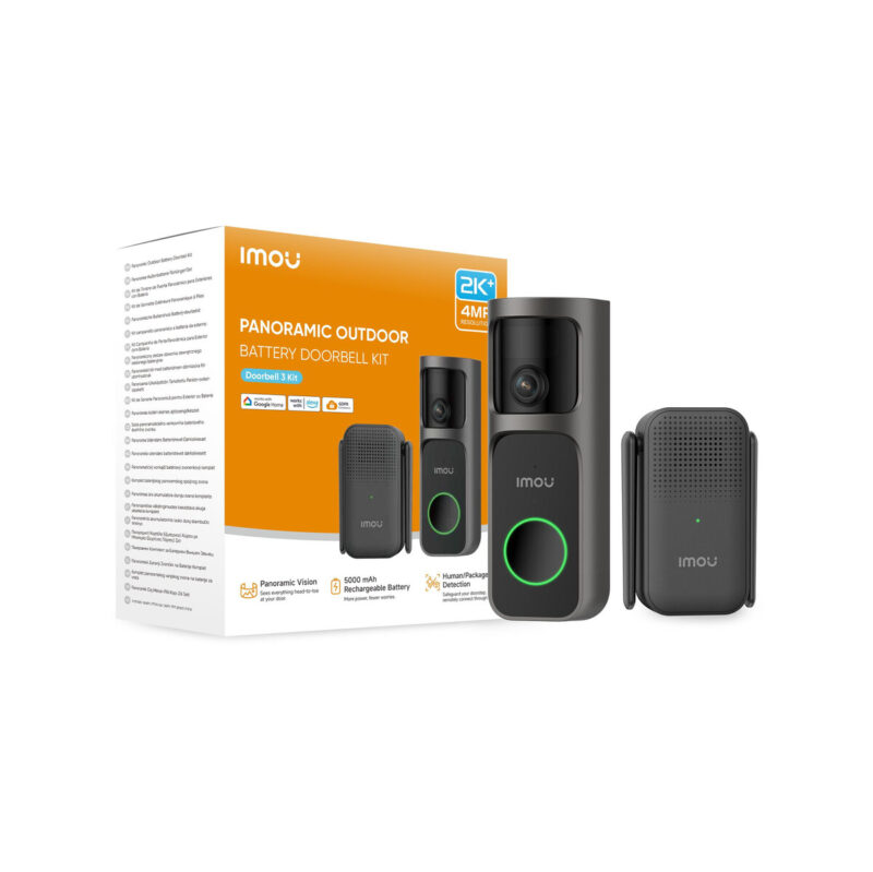 Dzwonek bezprzewodowy Imou 3 Kit 4MP