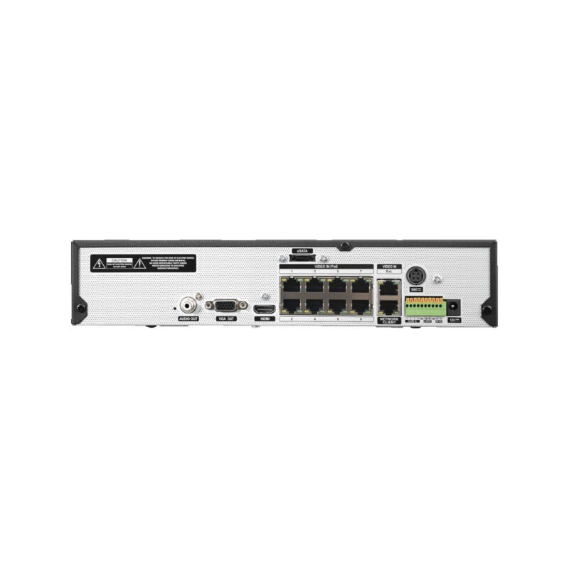 Rejestrator IP BCS Ultra BCS-U-NVR0802-A-4K-8P(6TB)