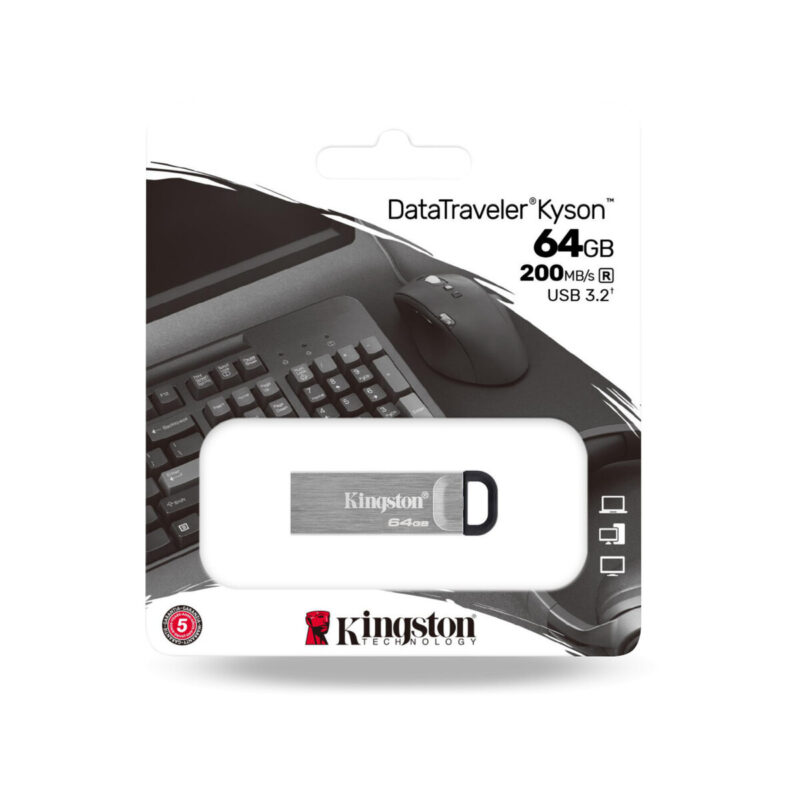 Pendrive Kingston Kyson DTKN/64GB USB 3.2 Gen1