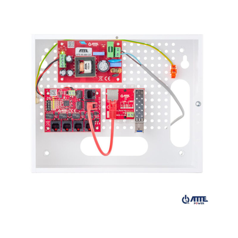 Gigabitowy media konwerter Ethernet ATTE xFIBER‑2‑60