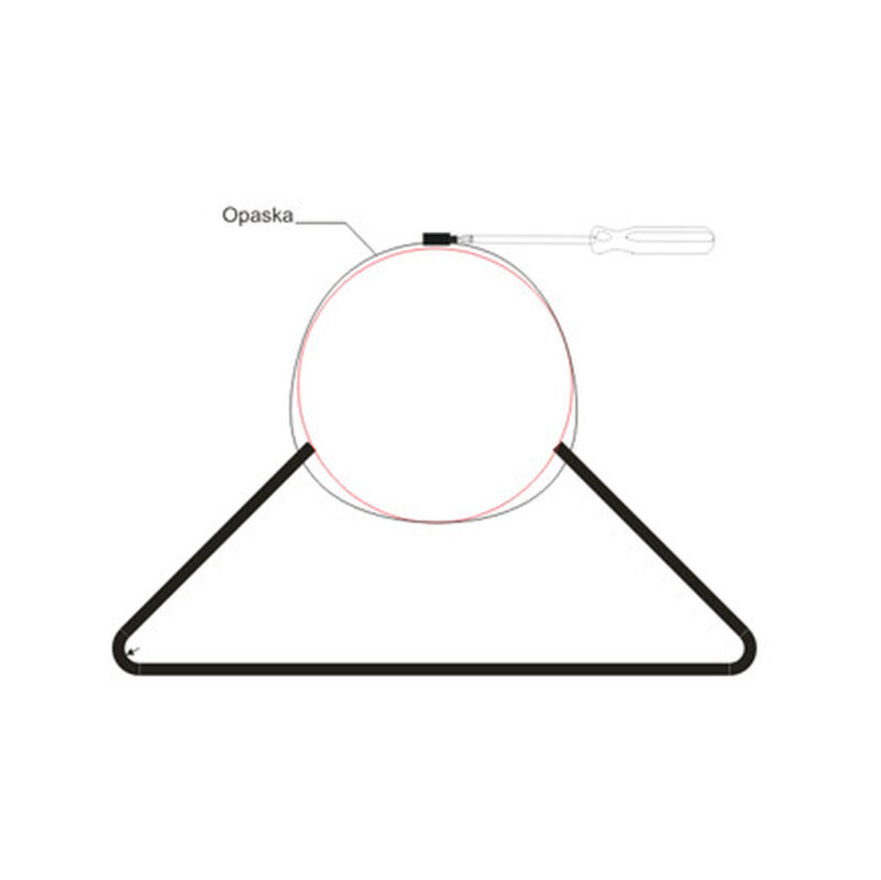 Uchwyt słupowy do kamer oraz zabezpieczeń EWIMAR U-BOX V2