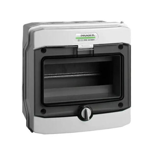 fad28739e1428c61933f2b4e411b9b2a_original PLASTIKOWA OBUDOWA INSTALACYJNA Natynkowa IP65 1X8 modułów. PHS 8T NOARK 101493