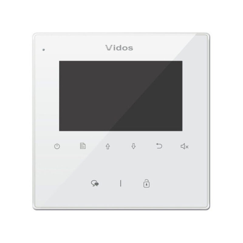 Wideodomofon 4-rodzinny VIDOS DUO 4 x M1022W / S1104A