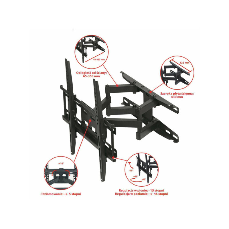 Uchwyt TV ścienny LED/LCD ART 23-65 UX150