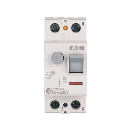 EATON WYŁĄCZNIK RÓŻNICOWOPRĄDOWY 40A 2P 2M 30MA AC 6KA