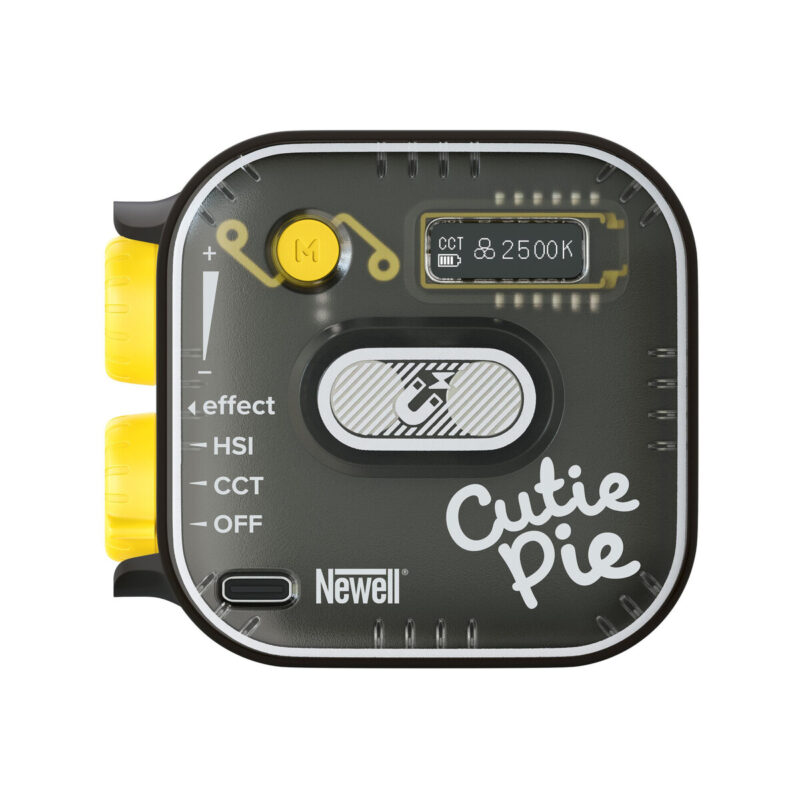 Lampa LED Newell RGB Cutie Pie - czarna