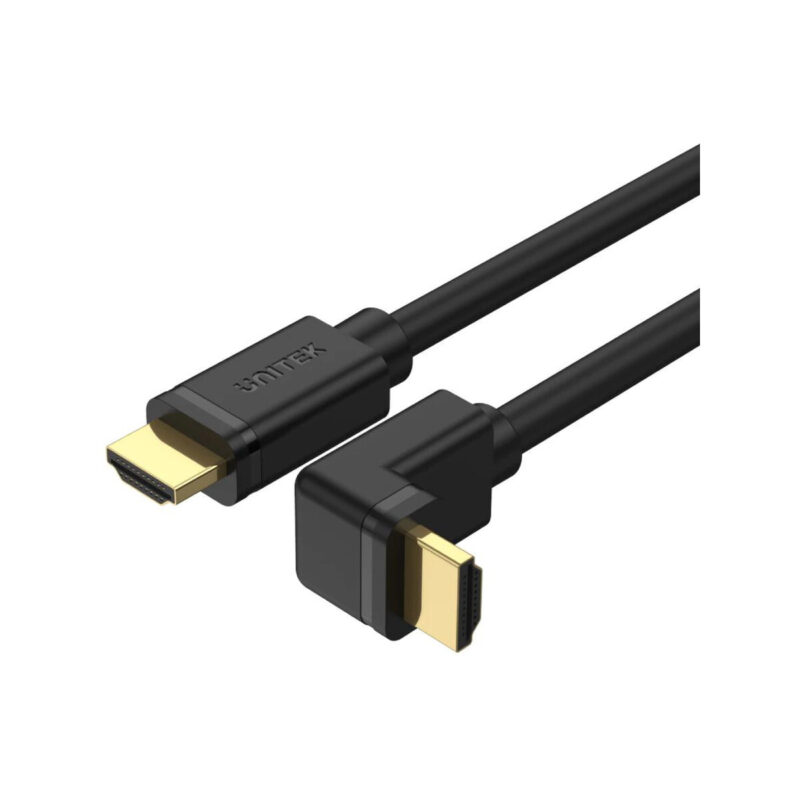 Kabel HDMI Unitek Y-C1002 kątowy HDMI 2.0 90 stopni 4K 3m