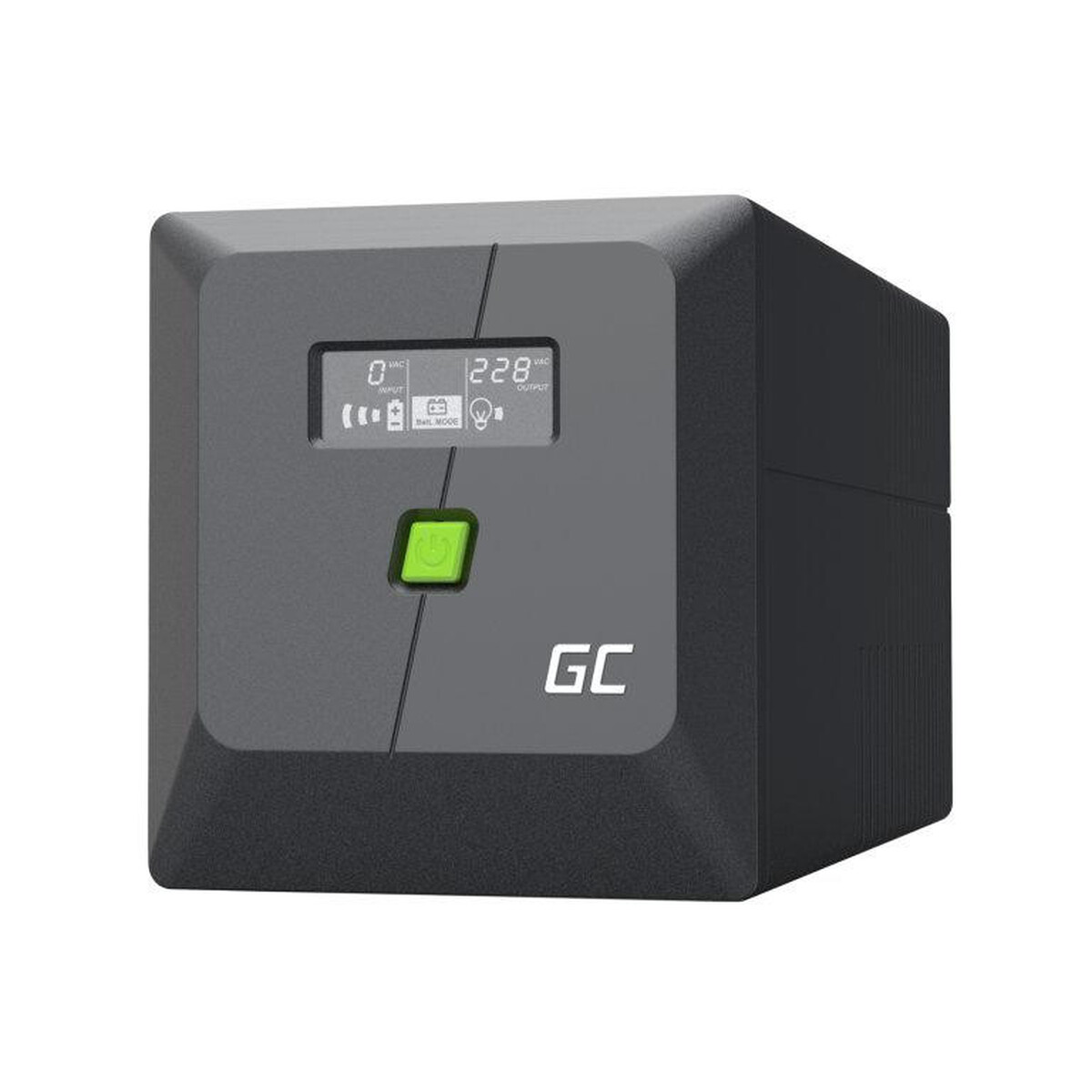 UPS ZASILACZ AWARYJNY Greencell PowerProof 750VA 480W LCD CZYSTA SINUSOIDA