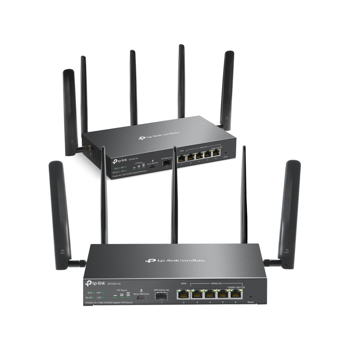 ROUTER TP-LINK 4G LTE Cat6 Omada AX3000 (ER706W-4G)