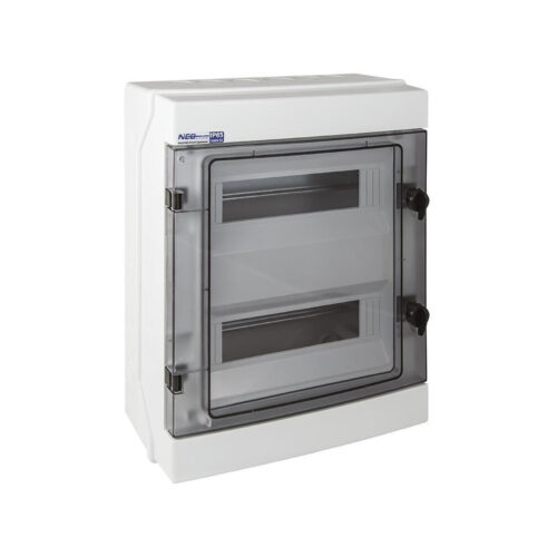 Rozdzielnica hermetyczna modułowa (500V AC, 1000V DC) 2x12 natynkowa (N+PE) IP65 RH-24 ELEKTRO-PLAST