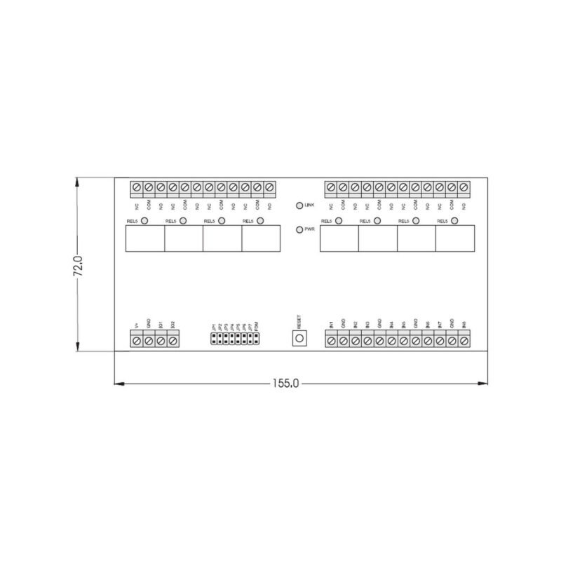 Ekspander We/Wy ROGER XM-8DR-BRD
