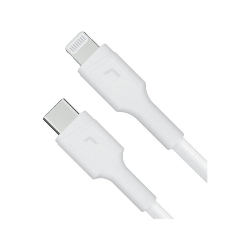 KABEL USB-C / LIGHTHING Green Cell POWERSTREAM 100cm BIAŁY PD APPLE IPHONE