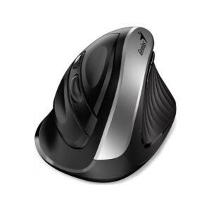 Mysz bezprzewodowa Genius Ergo 8250S czarno-srebrna, 1600DPI