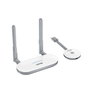 Unitek Bezprzewodowy nadajnik i odbiornik HDMI zasięg do 50m, biały