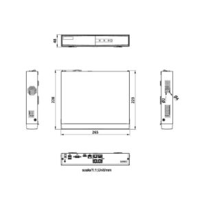 Rejestrator IP HIKVISION DS-7104NI-Q1/4P/M(D) PL