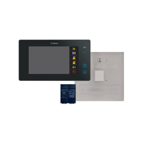 Skrzynka na listy Vidos DUO z monitorem M1021B/S1201-SK