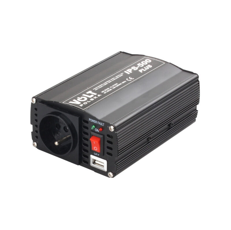 PRZETWORNICA VOLT POLSKA IPS-500 PLUS 24V / 230V 350/500 W