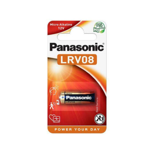 Bateria LRV08 / A23 PANASONIC (blister 1 szt.)