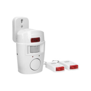Mini alarm Virone bezprzewodowy z wbudowaną syreną, sterowany pilotem AS-1