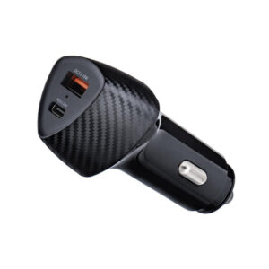 ŁADOWARKA SAMOCHODOWA Forcell Carbon CC50-1A1C 38 W 1x USB-C 1x USB-A PD 3.0 QC 3.0 CZARNA