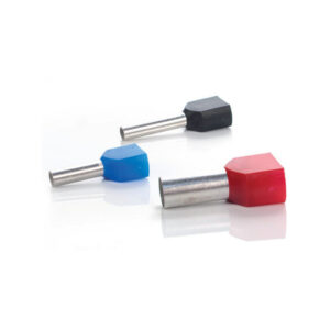 TULEJKA IZOLOWANA PODWÓJNA 1,5mm2 DUID-2x1,5-8 CZERWONY (100szt.)