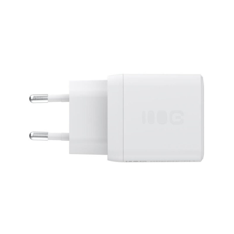 ŁADOWARKA SIECIOWA Greencell PowerSource Duo30 30W 1xUSB-C 1xUSB-A PD 3.0 QC 4.0+ biała
