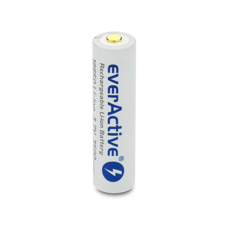 Akumulator 18650 Li-Ion 3,7V everActive 3500mAh (1 szt.) micro-USB z zabezpieczeniem