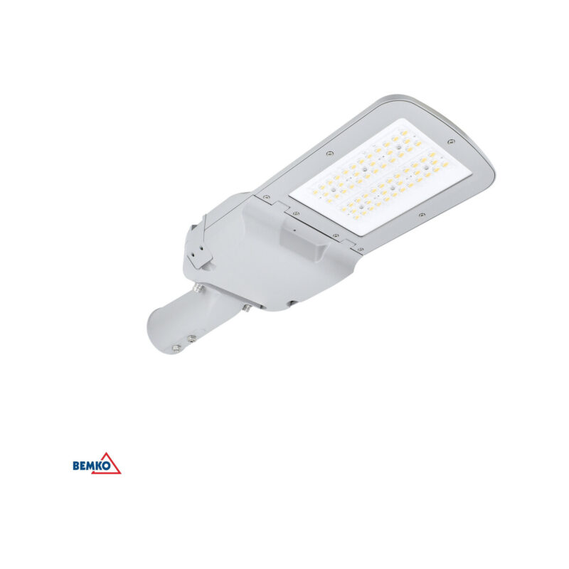 Oprawa uliczna LED AVENUE 60W 4000K 10800LM IP66 JASNOSZARA ZHAGA DALI 10KV II