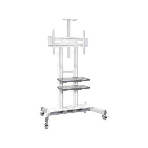 Mobilny stojak do TV 50"-86" do 90 kg ONKRON TS1881 Biały