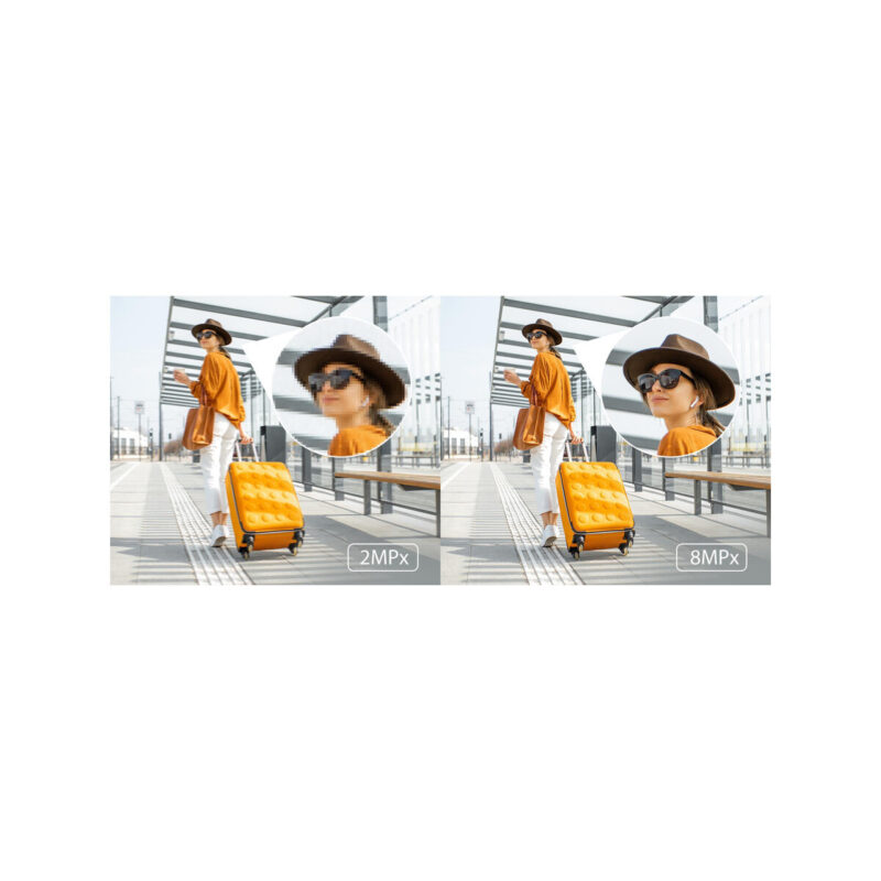 Kamera IP Hilook IPC-T240HA-LUC kopułka 4MP Smart-hybrid Light