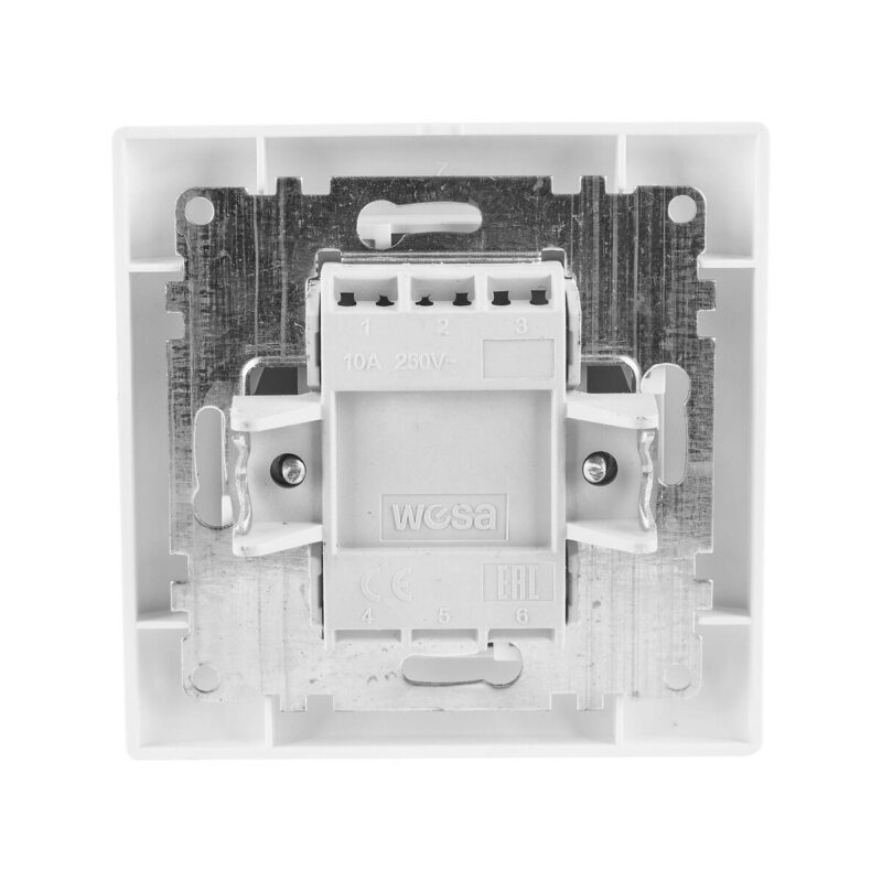 Łącznik pojedynczy z podświetleniem VCX WESA LC 03C Czarny