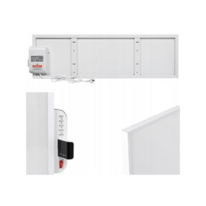 Panel grzewczy IR CRONOS Synthelith PRO CRP-330TWP White