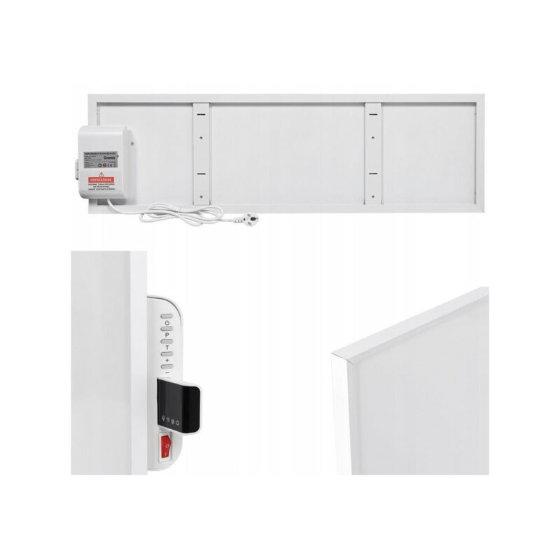 Panel grzewczy IR CRONOS Synthelith PRO CRP-330TWP White