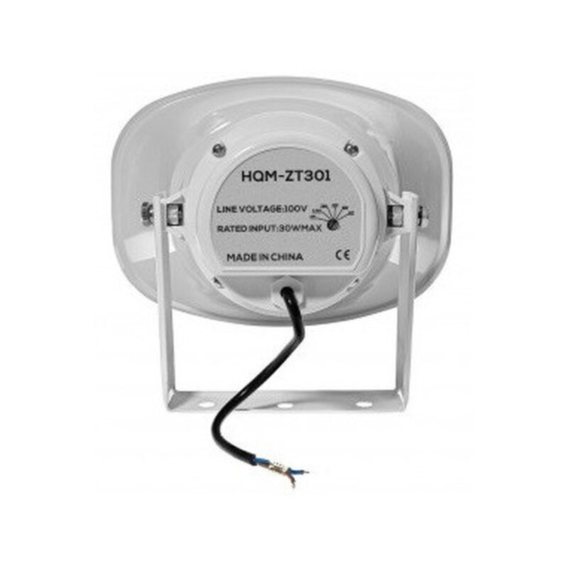 GŁOŚNIK TUBOWY HQM-ZT301 30W 100V BIAŁY