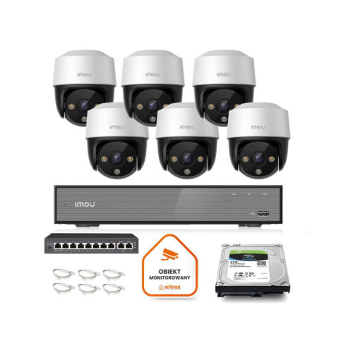 Zestaw monitoringu Imou 6x kamera Cruiser 4MP POE