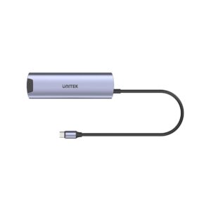 h1112f_unitek_aktywny_hub_usbc_5gbps_hdmi_rj45_pd_100w_a6f93d33c5bb3 H1112F Unitek Aktywny Hub USB-C 5Gbps, HDMI RJ-45 PD 100W